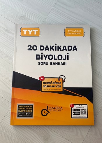 TYT 20 Dakikada Biyoloji Soru Bankası