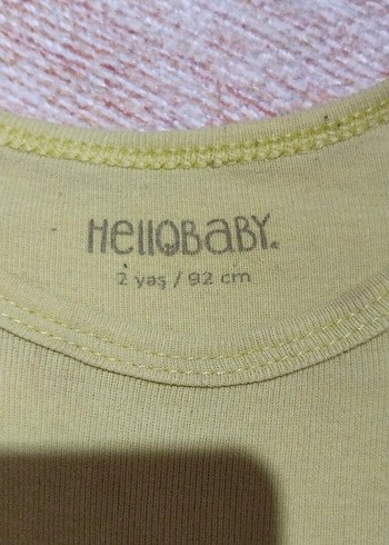 HelloBaby Bebek Çıtçıtlı Body zıbın - Görsel 3