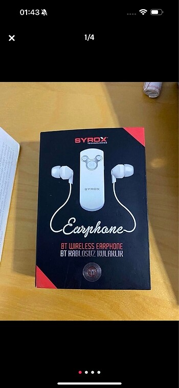Syrox Bluetooth Kulaklık