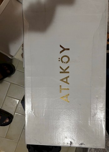 Ataköy Tokalı Siyah Deri Dizüstü Çizme