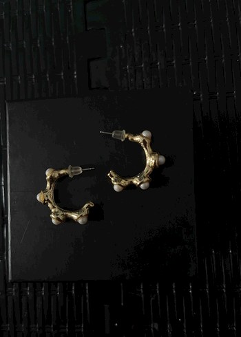 Gold Payetli Bohem Kadın Takı Seti - Görsel 6