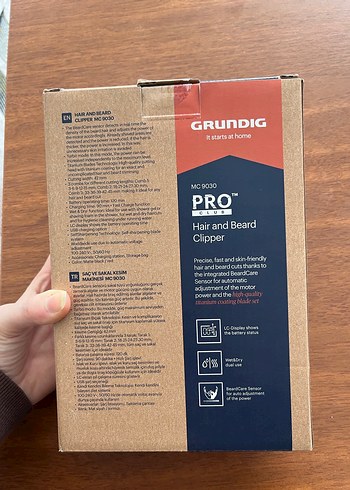 Grundig PRO Saç ve Sakal Kesim Makinesi - Görsel 7