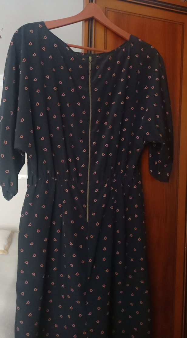 kullanımı çok rahat midi elbise - Görsel 4