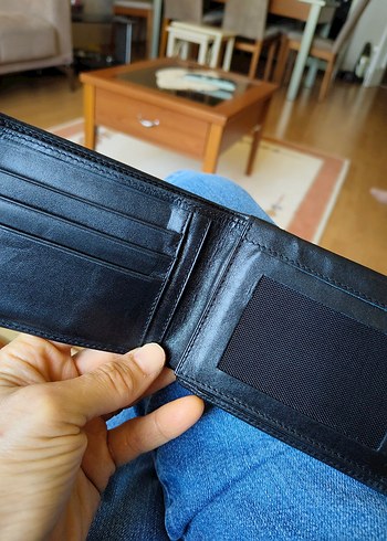 Siyah Minimalist Erkek Cüzdanı - Görsel 6