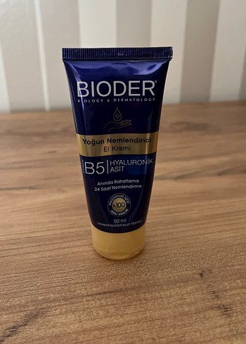 Beden Bioder Yoğun Nemlendirici El Kremi 50 ml