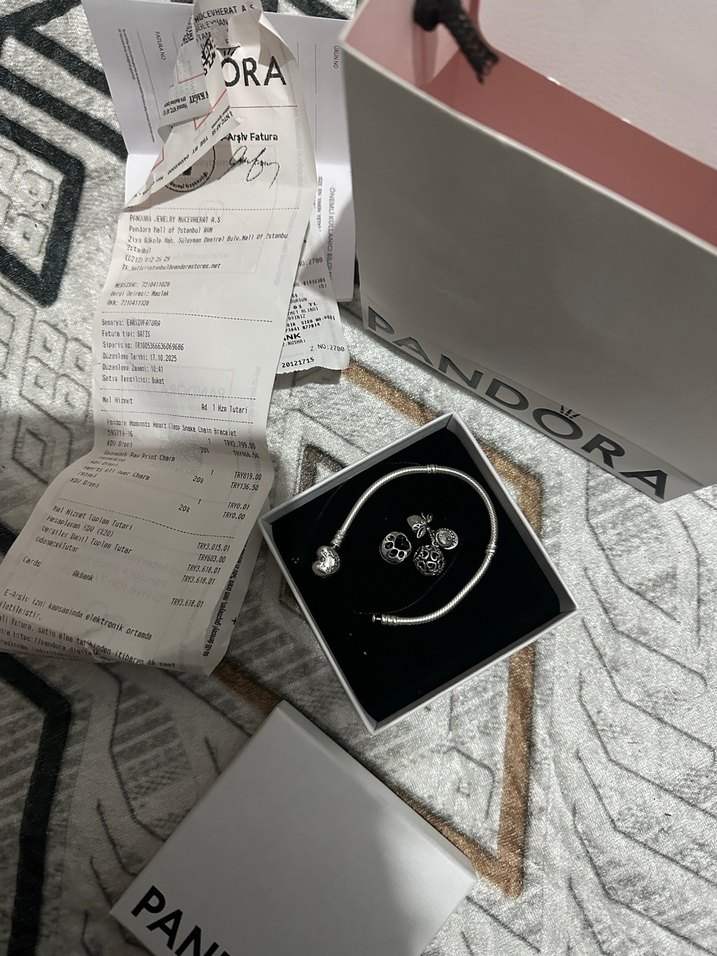 Gri Boncuklu Gotik Kadın Charm Seti teklide  charm alabilirsiniz - Görsel 3