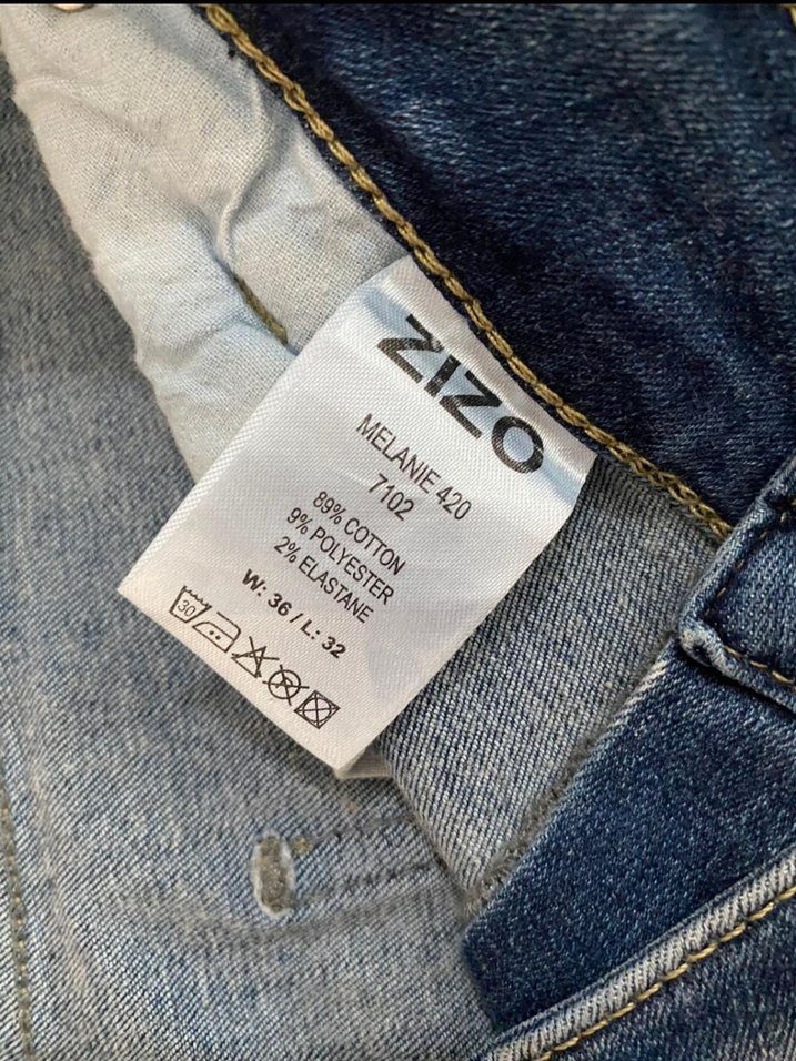 Gri Midi Kadın Denim Pantolon - Görsel 3