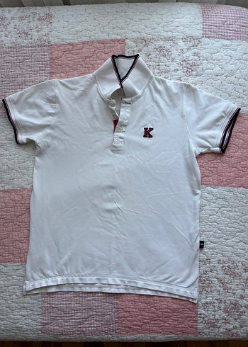 TED KOLEJİ FORMASI Beyaz Pamuklu Polo Tişört