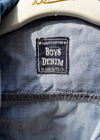 LCW çocuk kot ceket - Görsel 5