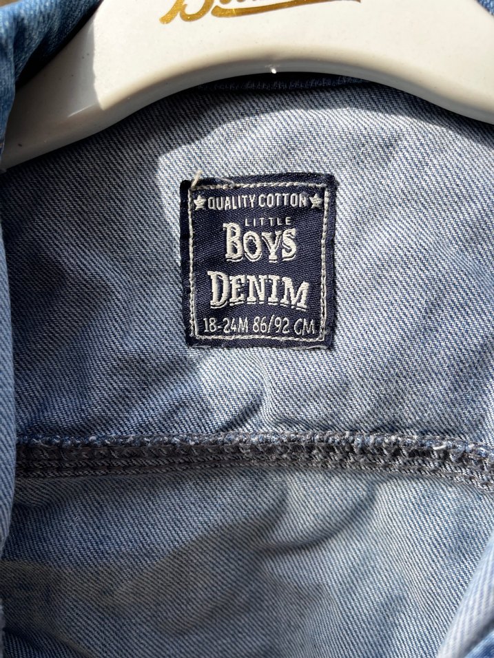 LCW çocuk kot ceket - Görsel 5