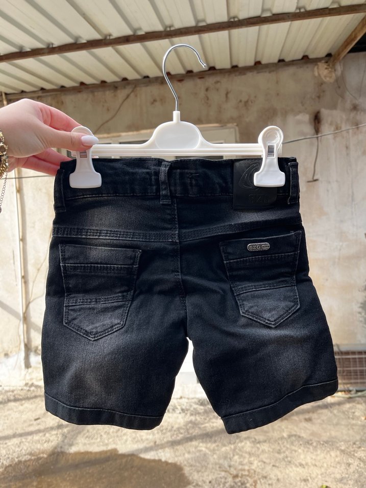 Erkek çocuk Siyah Şort - Görsel 4