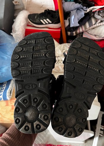 Erkek Çocuk Siyah sandalet - Görsel 3