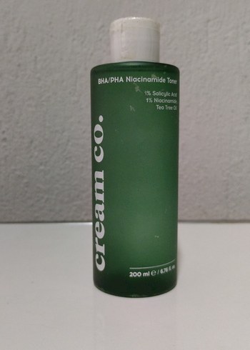 cream co. BHA/PHA Niacinamide Toner 200 ml