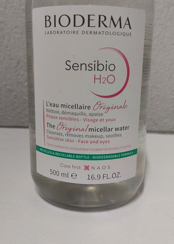 Bioderma Bioderma Sensibio H2O 500ml Makyaj Temizleyici