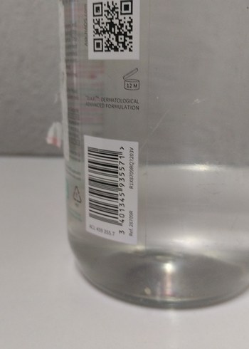  Beden Renk Bioderma Sensibio H2O 500ml Makyaj Temizleyici