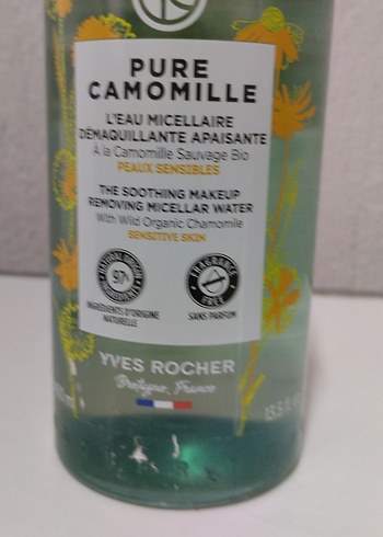 Beden Yves Rocher Pure Papatya Makyaj Temizleyici Su