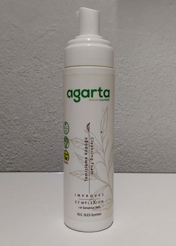 Agarta Hassas Cilt Temizleme Köpüğü