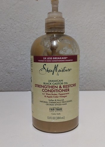 SheaMoisture Jamaican Siyah Hint Yağı Saç Kremi 384 ml
