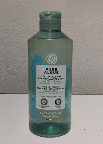 Yves Rocher Pure Algue 2'si 1 Arada Makyaj Temizleyici
