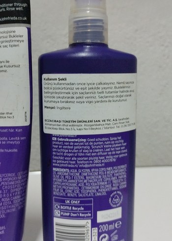 John Frieda Frizz Ease Bukle Belirginleştirici Set - Görsel 6