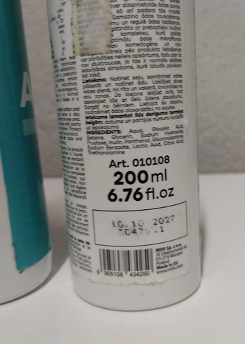  Beden Mihi Akne Temizleyici Jel ve Peeling Losyonu