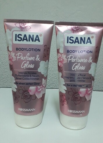 Beden Isana parfüm&glow vücut losyonu