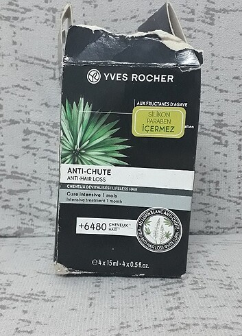 Yves rocher saç dökülmesi için bakım kürü 