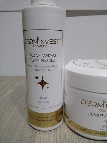 Diğer Derminvest yüz ve makyaj temizleme jeli