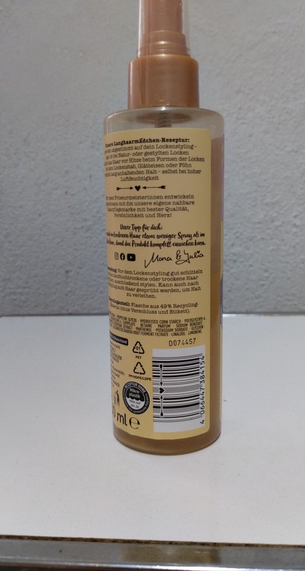 Langhaar Mädchen Bukle Koruyucu Sprey - Görsel 4