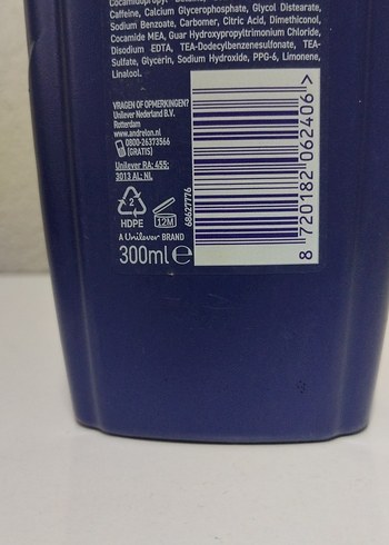 Andrélon Erkek Güçlendirici ve Bakım Şampuanı - Görsel 6