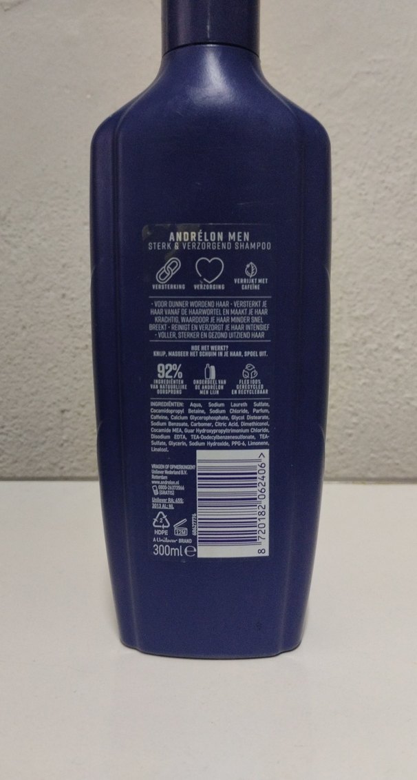 Andrélon Erkek Güçlendirici ve Bakım Şampuanı - Görsel 5