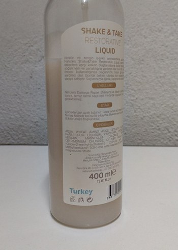 nature's shake&take saç bakım spreyi - Görsel 5