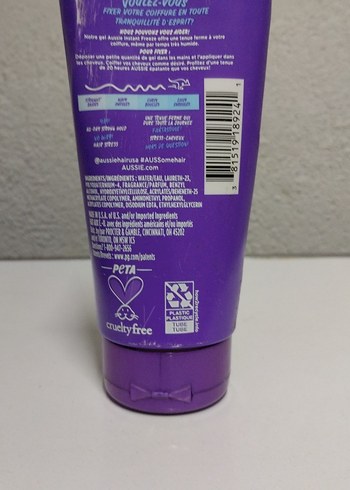 Aussie Instant Freeze Maksimum Tutucu Saç Jeli - Görsel 4