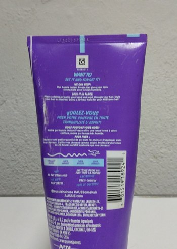 Aussie Instant Freeze Maksimum Tutucu Saç Jeli - Görsel 3