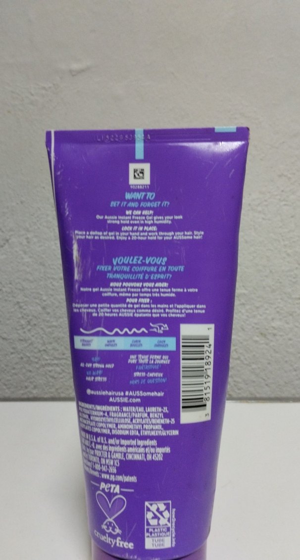 Aussie Instant Freeze Maksimum Tutucu Saç Jeli - Görsel 3