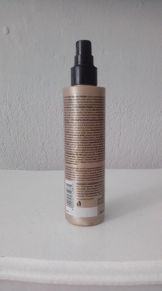 Syoss Keratin İçeren Saç Koruyucu Sprey - Görsel 4