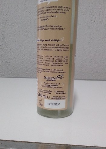 Beden Schauma Onarıcı ve Bakım Spreyi