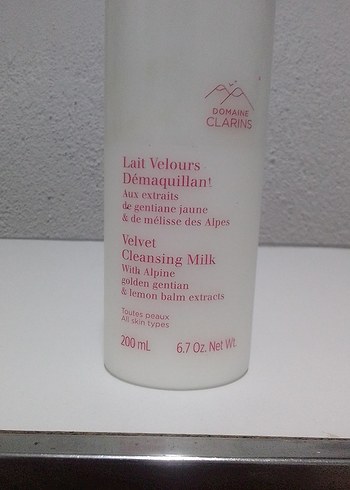 Beden Clarins Kadife Temizleyici Süt 200 ml