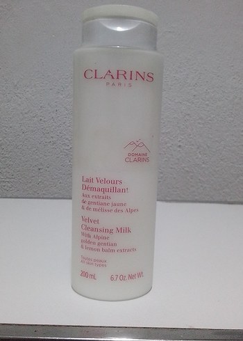 Clarins Clarins Kadife Temizleyici Süt 200 ml