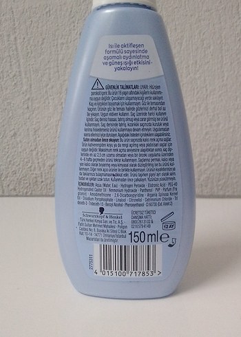 Beden Renk Palette Doğal Renk Açıcı Saç Spreyi