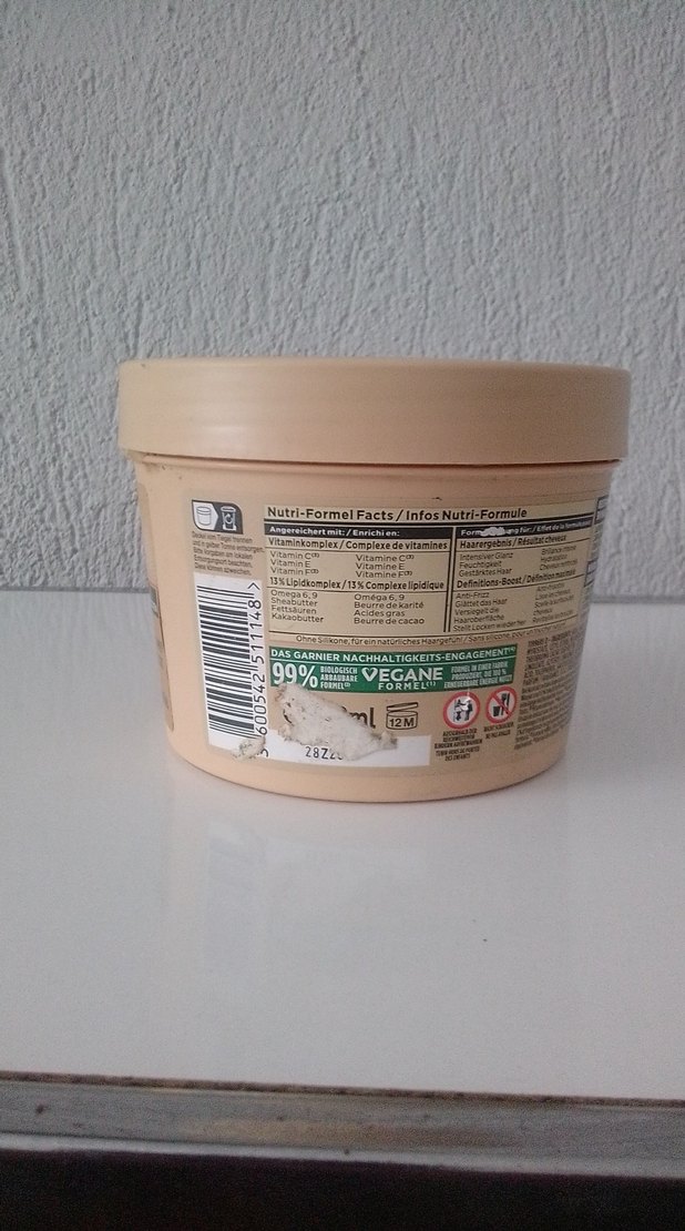 Garnier Fructis Kakao Yağı Saç Maskesi - Görsel 5