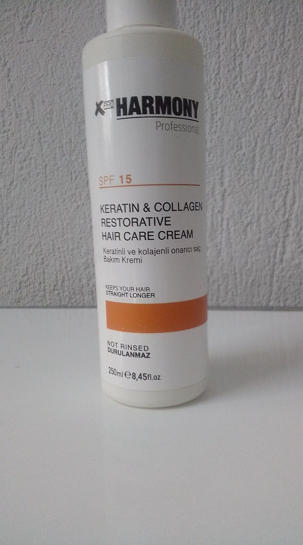 X-Harmony Keratin & Kolajen Saç Bakım Kremi SPF15 - Görsel 2