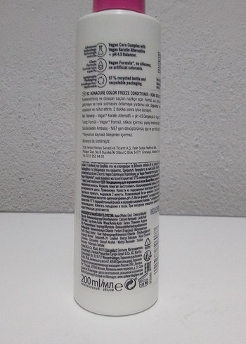 Schwarzkopf Bonacure Color Freeze Saç Kremi 200 ml - Görsel 6