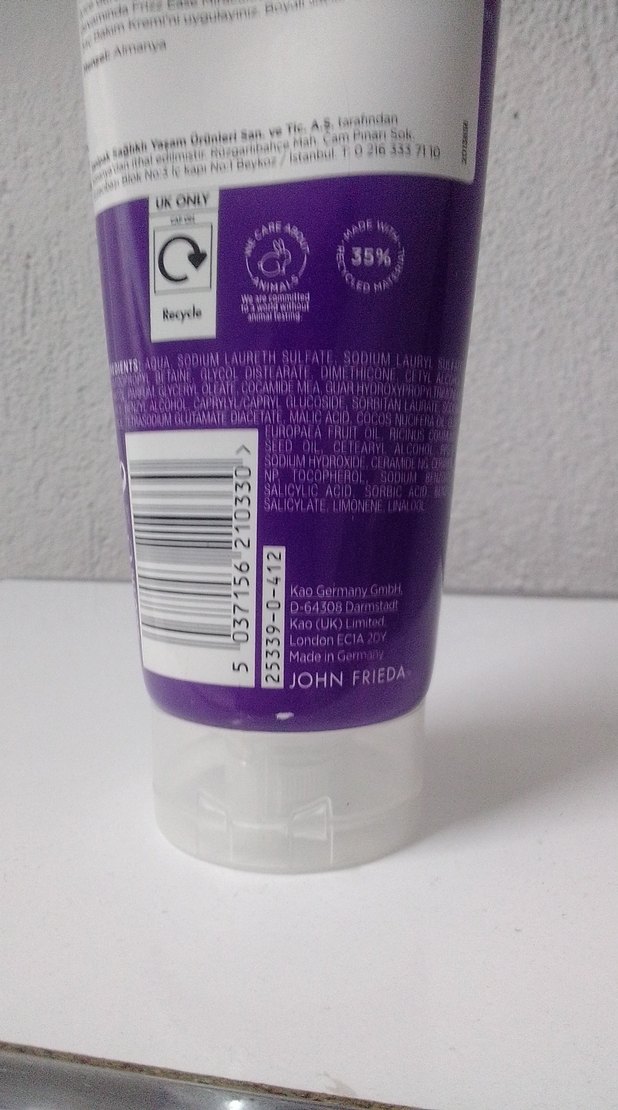John Frieda Frizz Ease Onarıcı Şampuan 250ml - Görsel 5