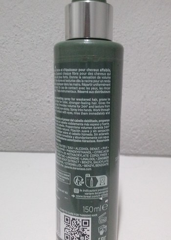 Kérastase Homme Saç Güçlendirici Sprey 150 ml - Görsel 5