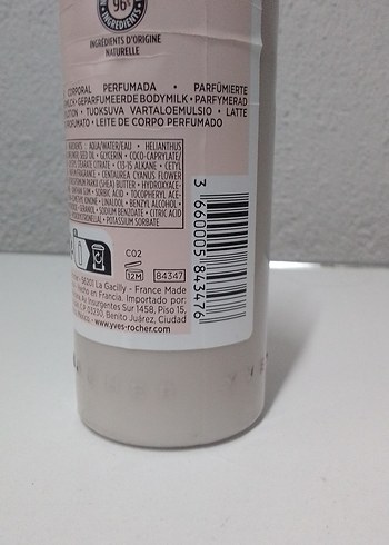  Beden Renk Yves Rocher evidence parfümlü Vücut Sütü 200 ml