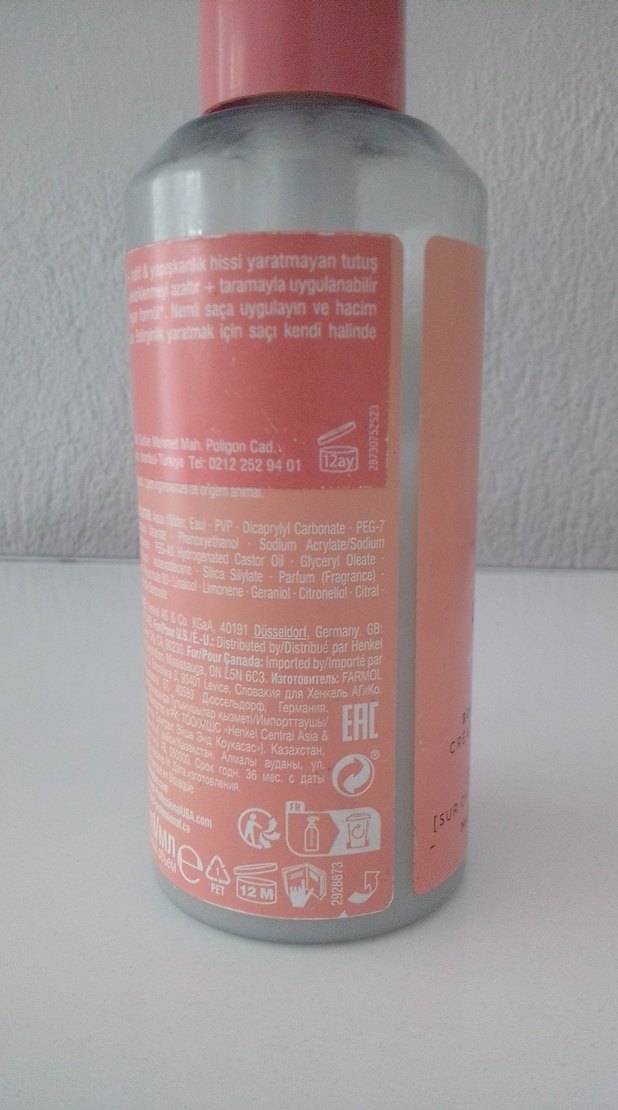 Schwarzkopf  upload hacim saç kremi - Görsel 4