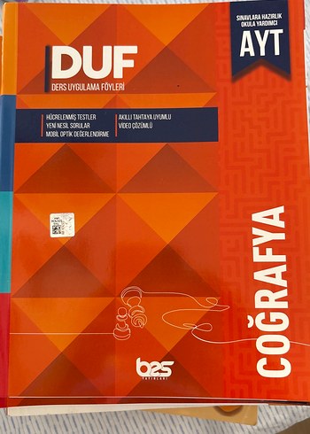 AYT Coğrafya DUF Ders Uygulama Föyleri