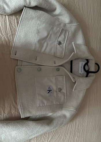 Calvin Klein Ck Krem Kisa Ceket