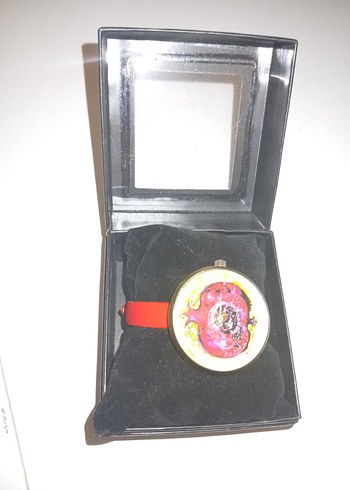 Kırmızı Vintage Kadın Kol Saati - Görsel 2